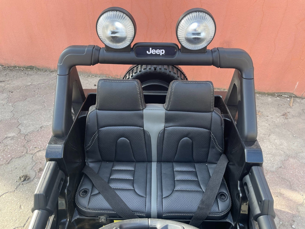 JEEP Wrangler 12V – Voiture électrique enfant 2 places | Blanc