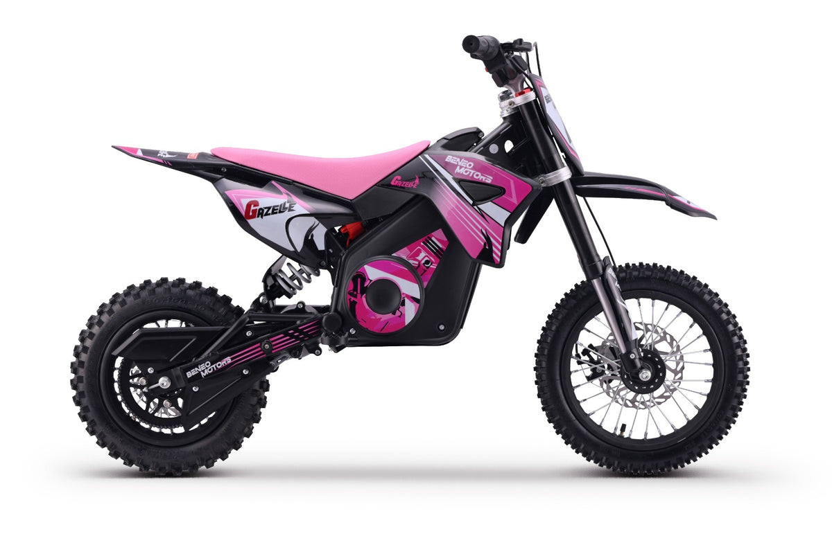 Gazelle 1000 W – Moto électrique enfant | Rose