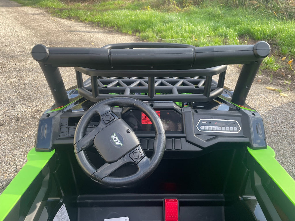 UTV 24V – Buggy électrique enfant 2 places | Rouge