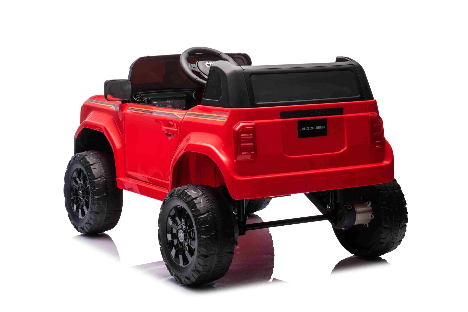 Toyota Land Cruiser 12V – Voiture électrique enfant | Rouge