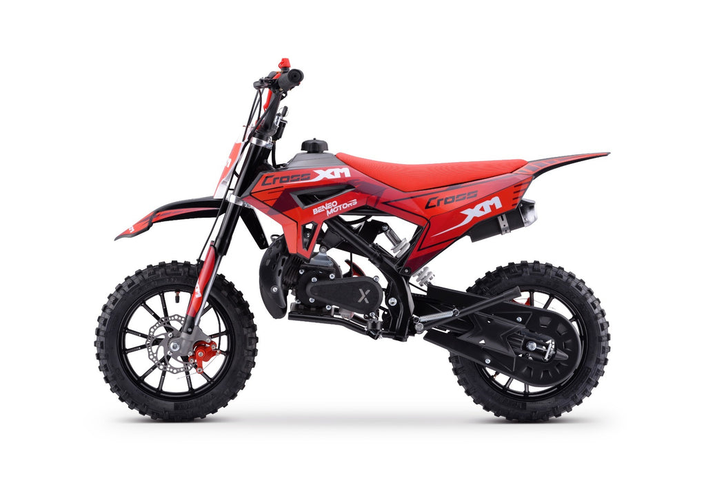 Cross XM 50 – Dirt bike thermique enfant | Rouge