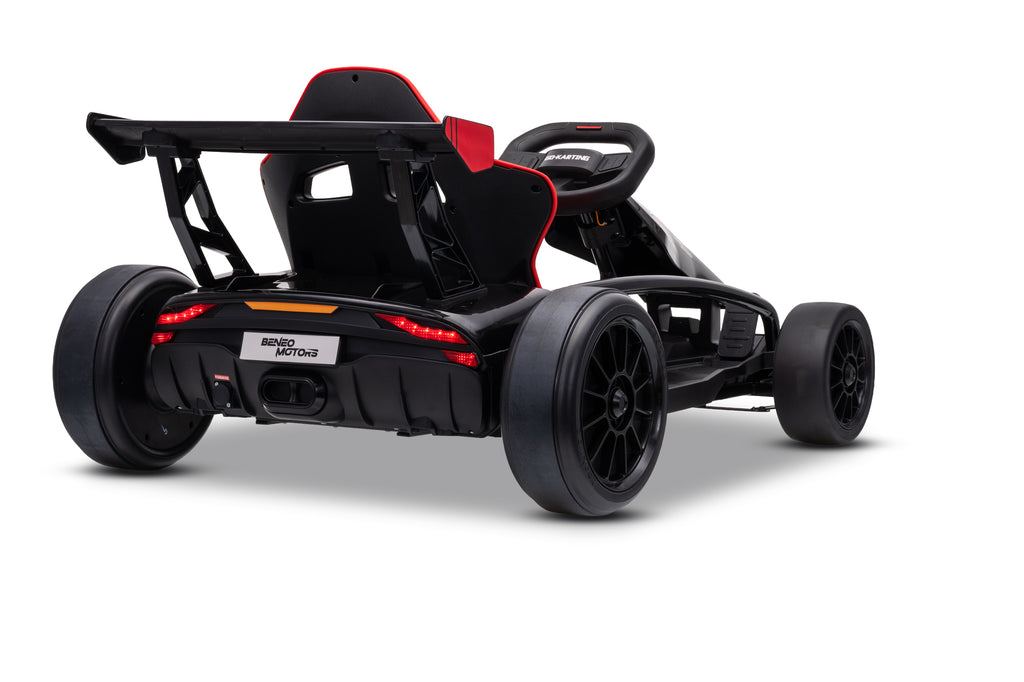Drift Car 24V – Kart électrique enfant | Noir