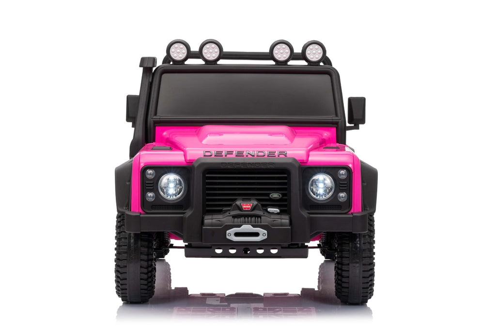 Land Rover Defender 110 SVX 12V – Voiture électrique enfant | Rose