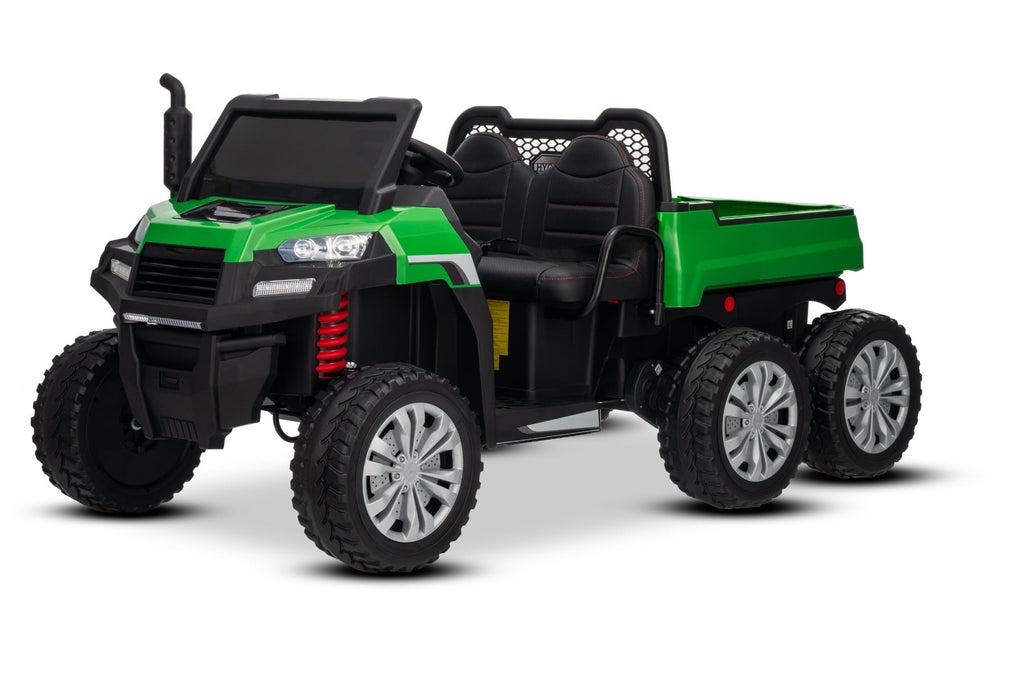 Rider XXL 24V – Voiture électrique enfant 2 places | Vert