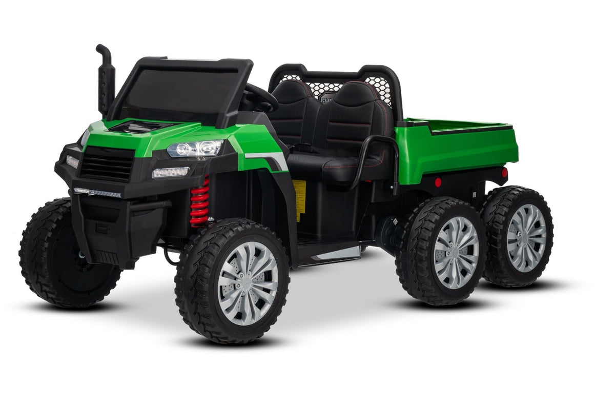 Rider XXL 24V – Voiture électrique enfant 2 places | Vert