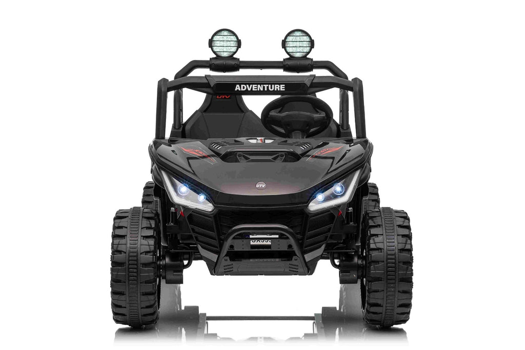 T-Rex Ride 24V – Voiture électrique enfant 2 places | Noir