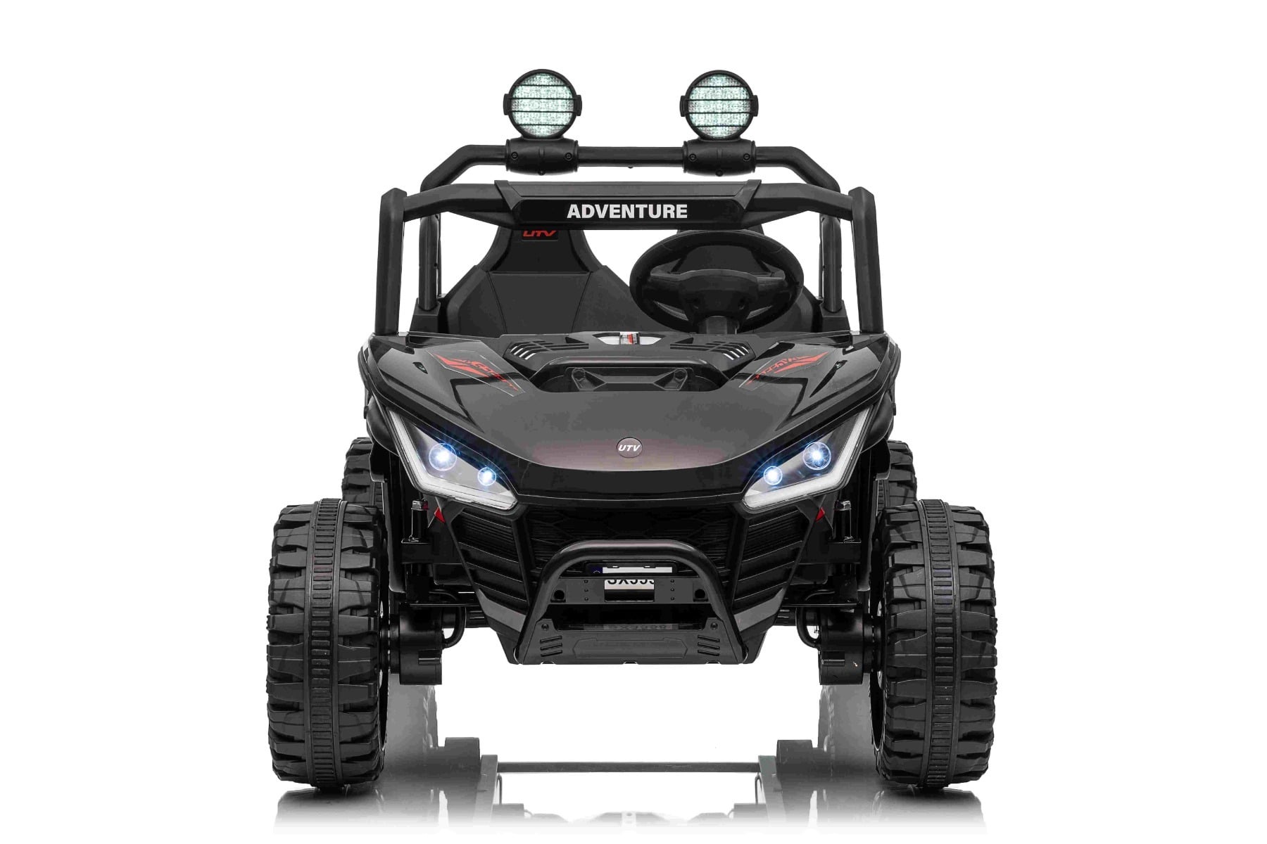 T-Rex Ride 24V – Voiture électrique enfant 2 places | Noir