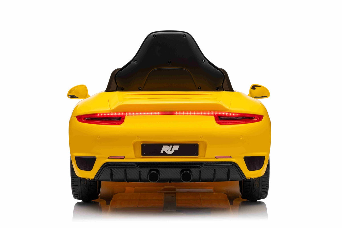 RUF GT 12V – Voiture électrique enfant | Jaune