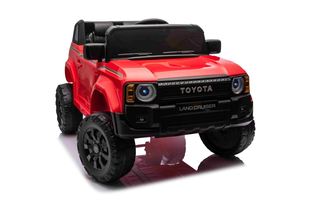 Toyota Land Cruiser 12V – Voiture électrique enfant | Rouge