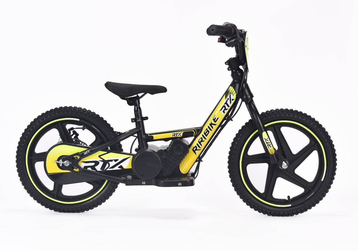 RIRIBIKE RTX6 16" 24V – Draisienne électrique enfant | Jaune