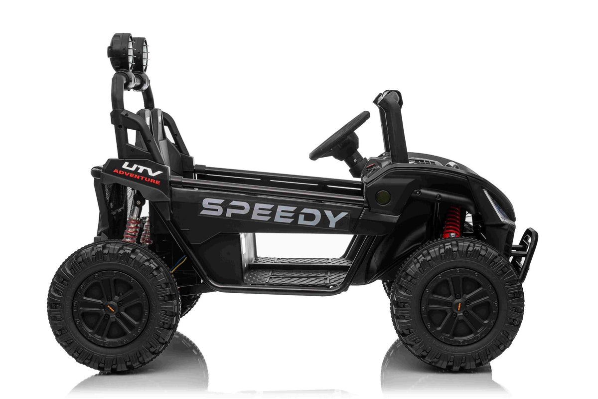 T-Rex Ride 24V – Voiture électrique enfant 2 places | Noir