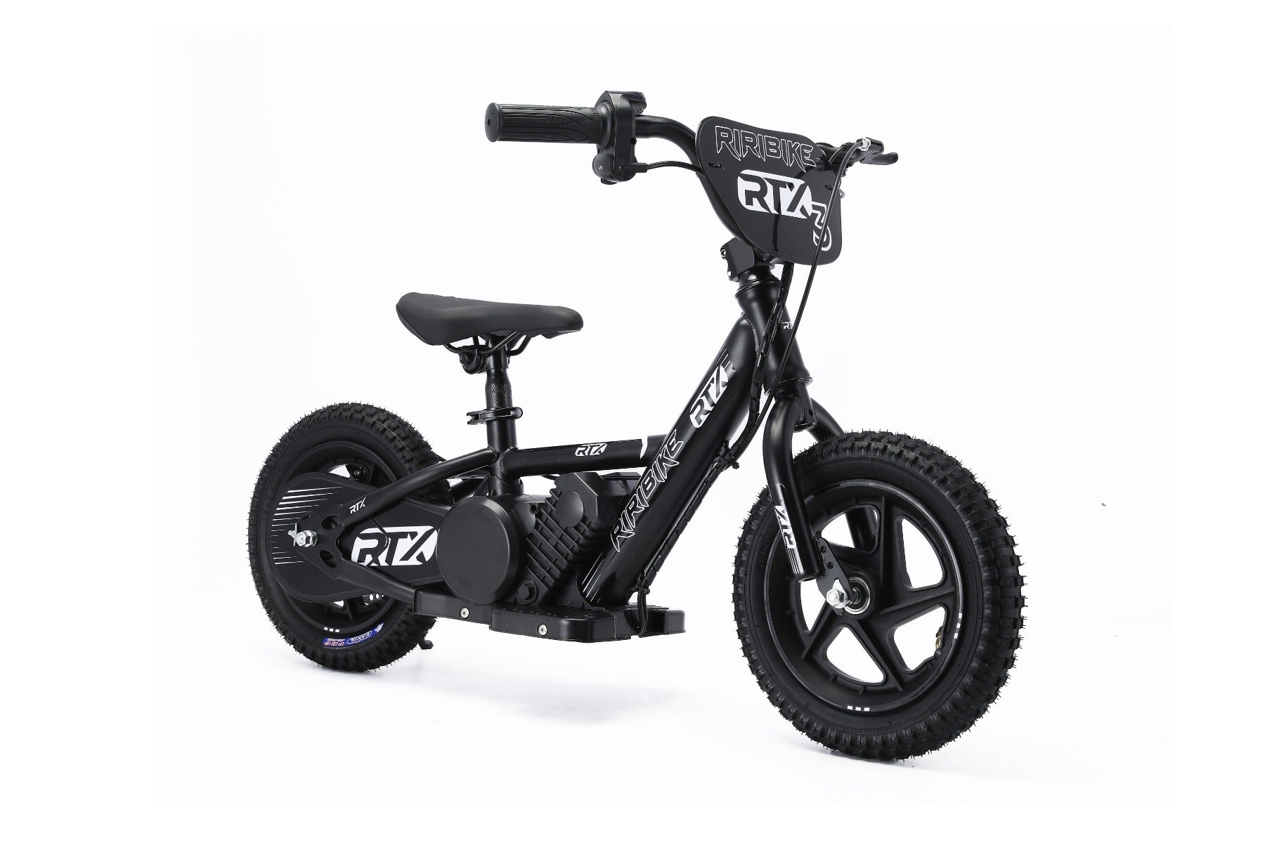 RIRIBIKE RTX3 12" 24V – Elektrische loopfiets voor kinderen | Zwart