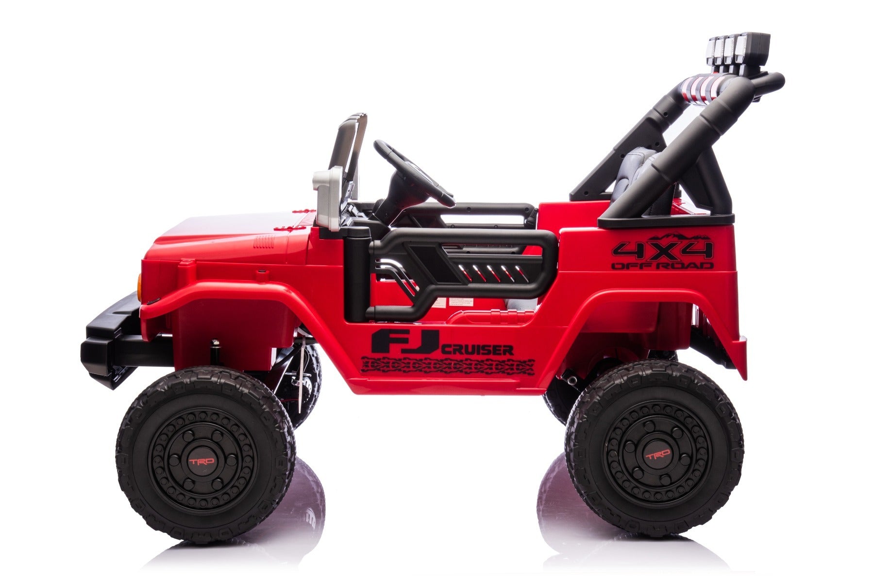Toyota FJ Cruiser 24V – Voiture électrique enfant 2 places | Rouge