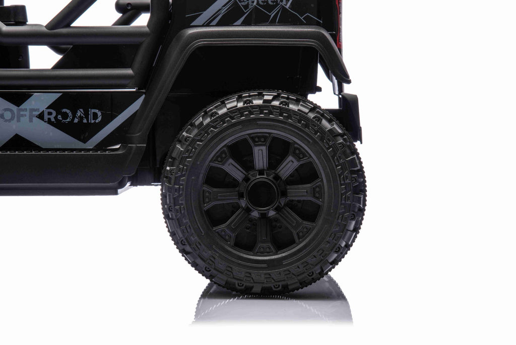 Offroad 12V – Voiture électrique enfant | Blanc