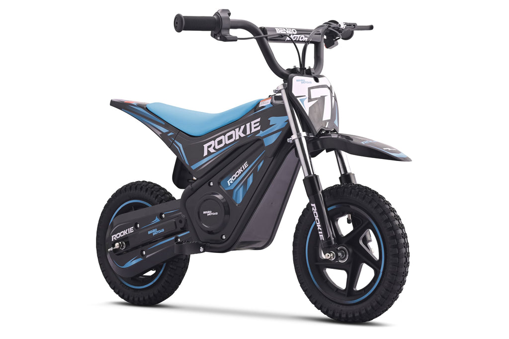 Rookie 12" 250 W – Moto électrique enfant | Bleu