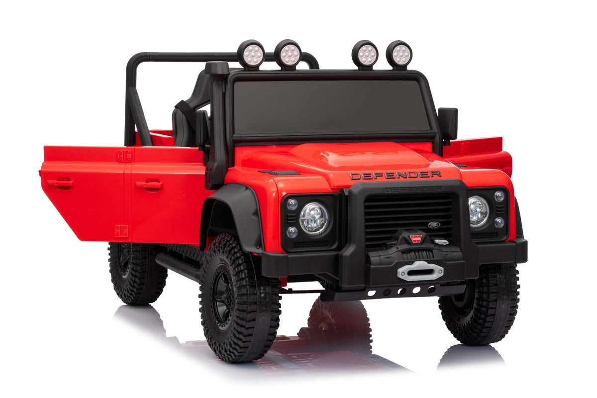Land Rover Defender 110 SVX 12V – Voiture électrique enfant | Rouge