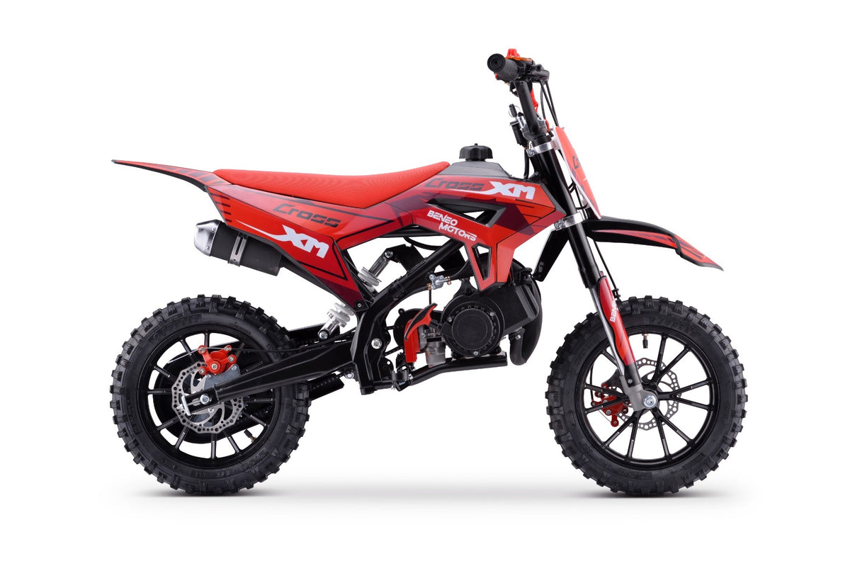 Cross XM 50 – Dirt bike thermique enfant | Rouge