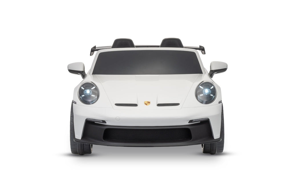 Porsche 911 GT3 24V – Voiture électrique enfant 2 places | Blanc
