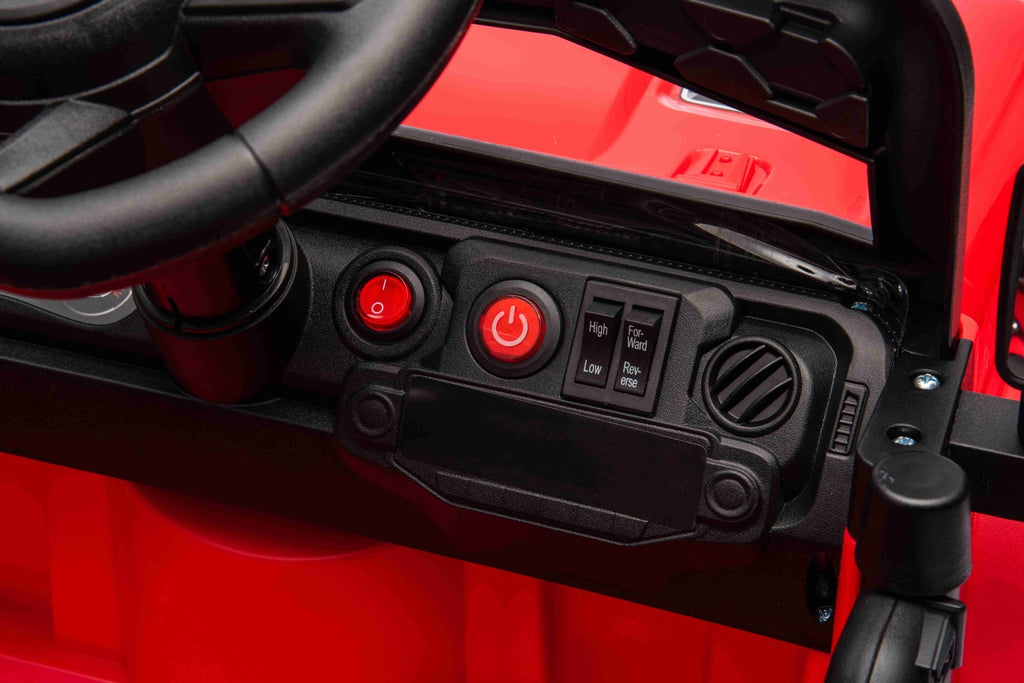 Offroad 12V – Voiture électrique enfant | Rouge