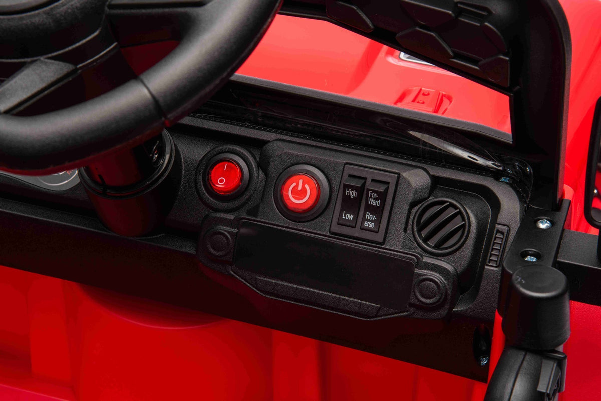 Offroad 12V – Voiture électrique enfant | Rouge