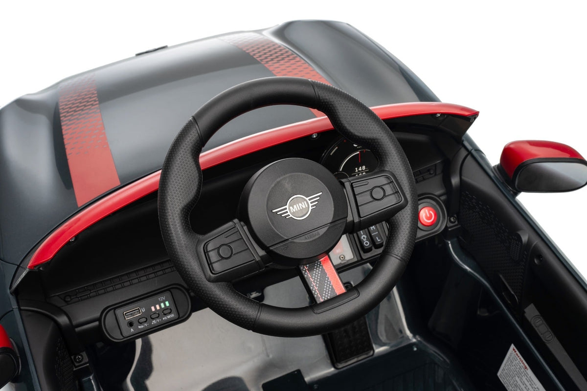 MINI Cooper 12V – Voiture électrique enfant | Noir