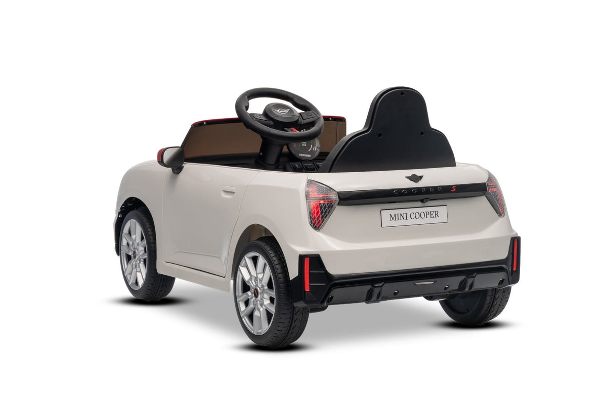 MINI Cooper 12V – Voiture électrique enfant | Blanc