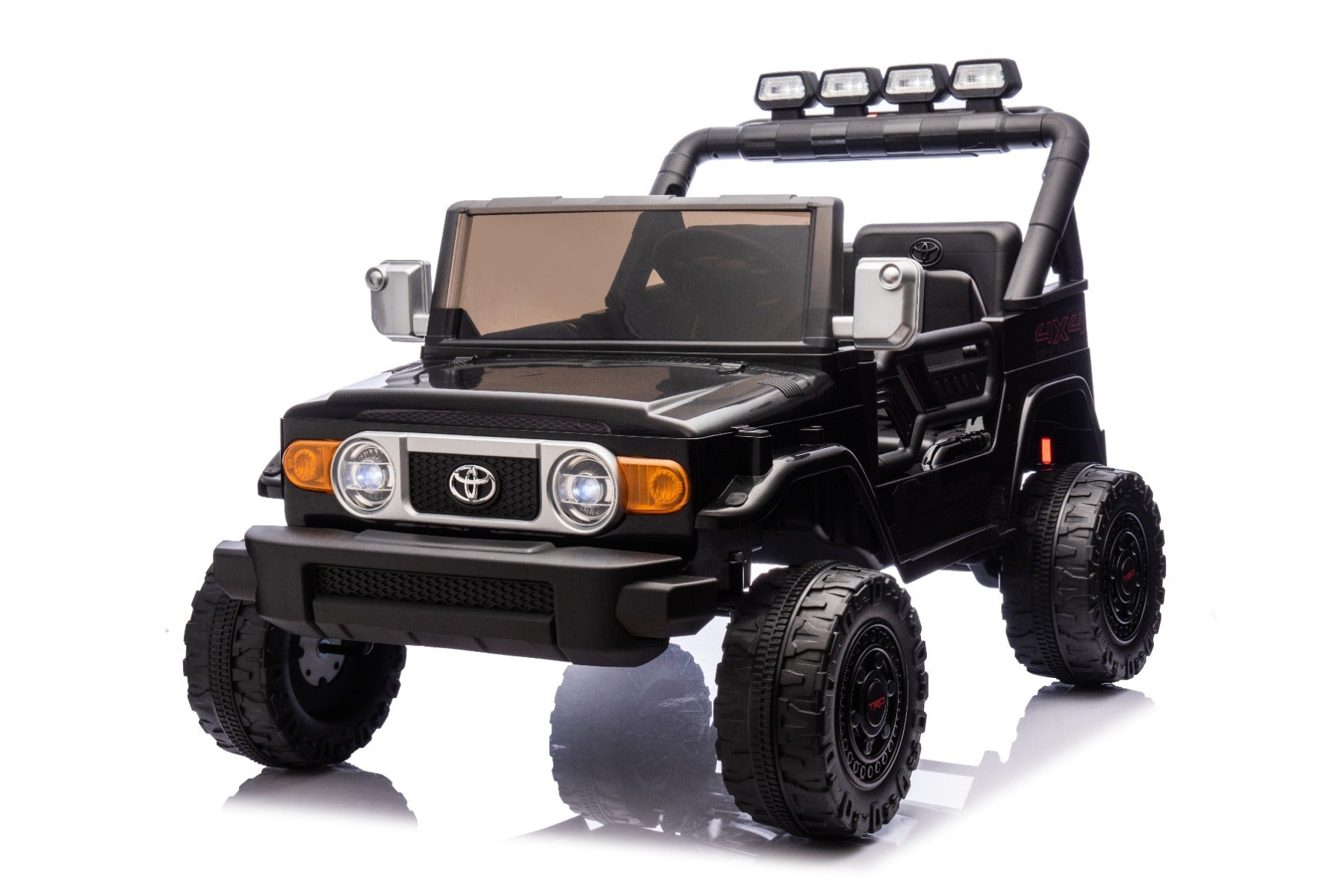 Toyota FJ Cruiser 24V – Voiture électrique enfant 2 places | Noir