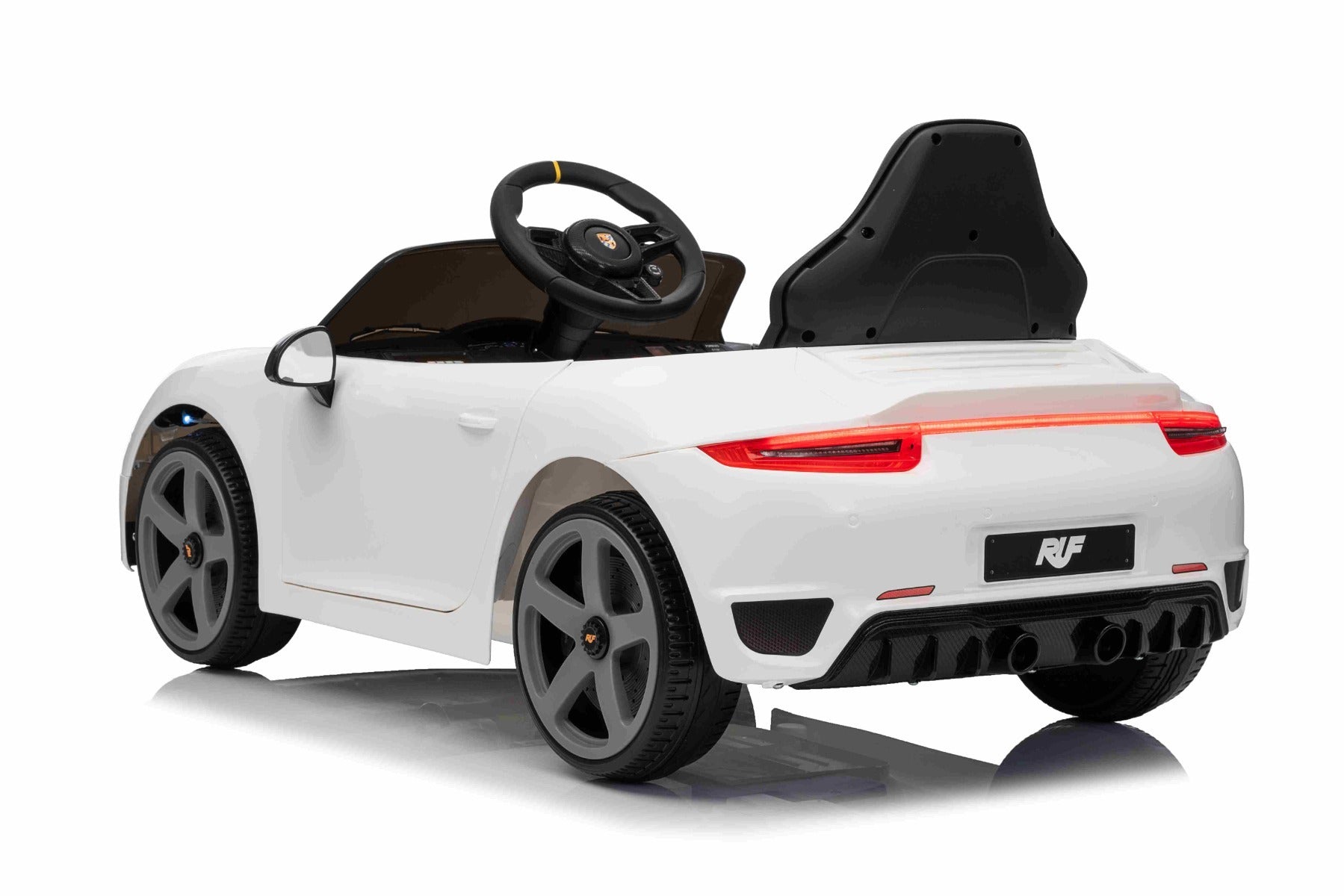 RUF GT 12V – Voiture électrique enfant | Blanc