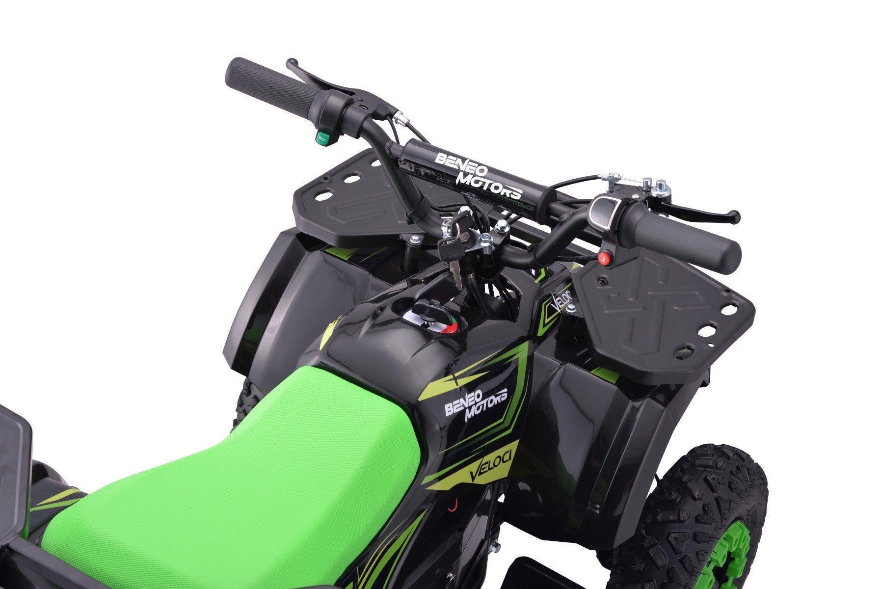 Veloci 800 W – Quad électrique enfant | Vert