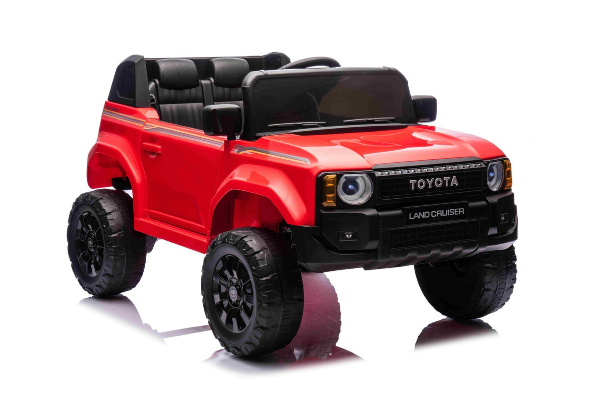 Toyota Land Cruiser 12V – Voiture électrique enfant | Rouge
