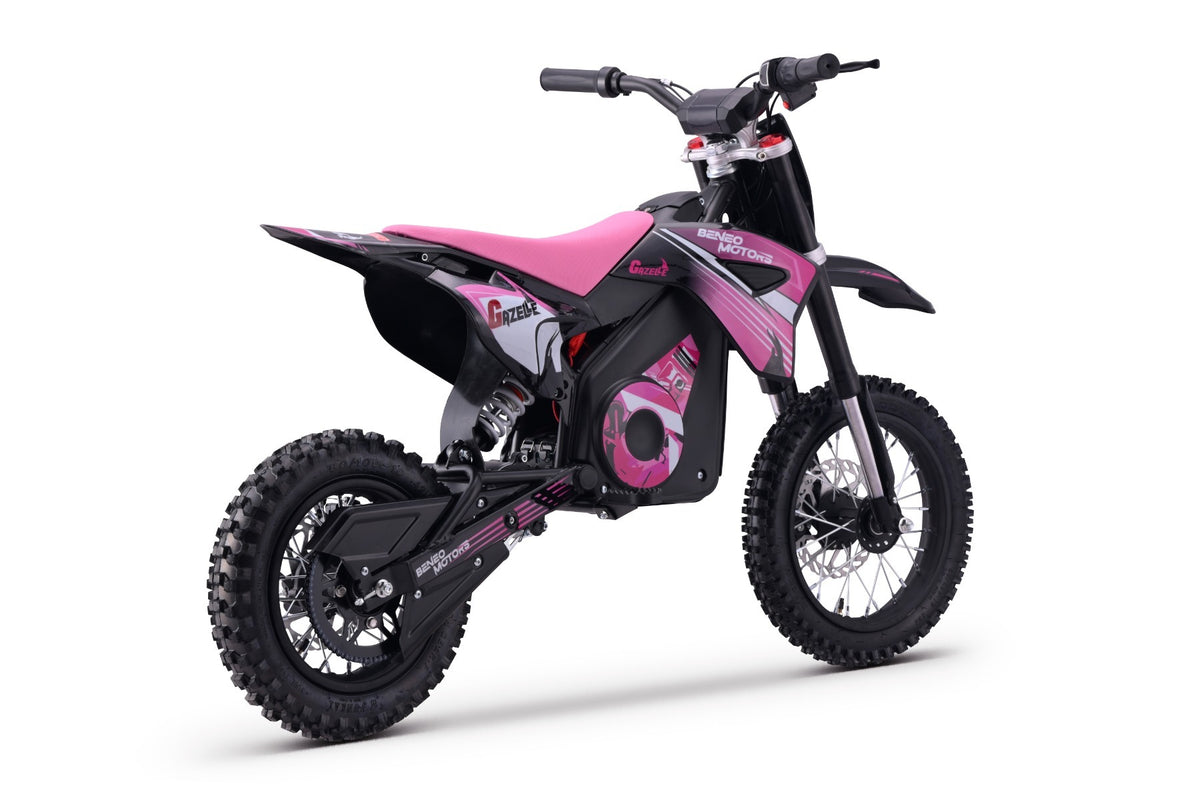Gazelle 1000 W – Moto électrique enfant | Rose