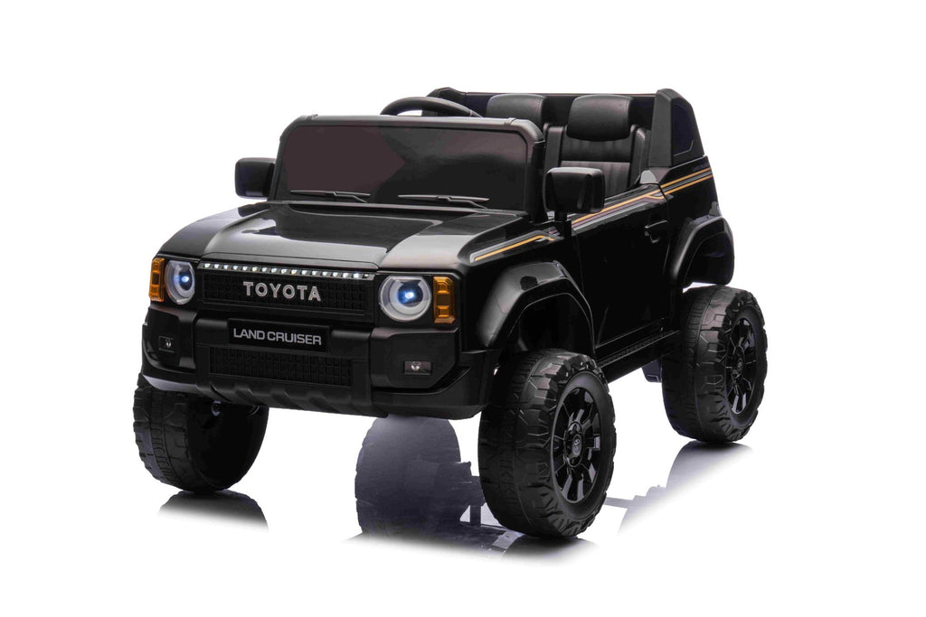 Toyota Land Cruiser 12V – Voiture électrique enfant | Noir