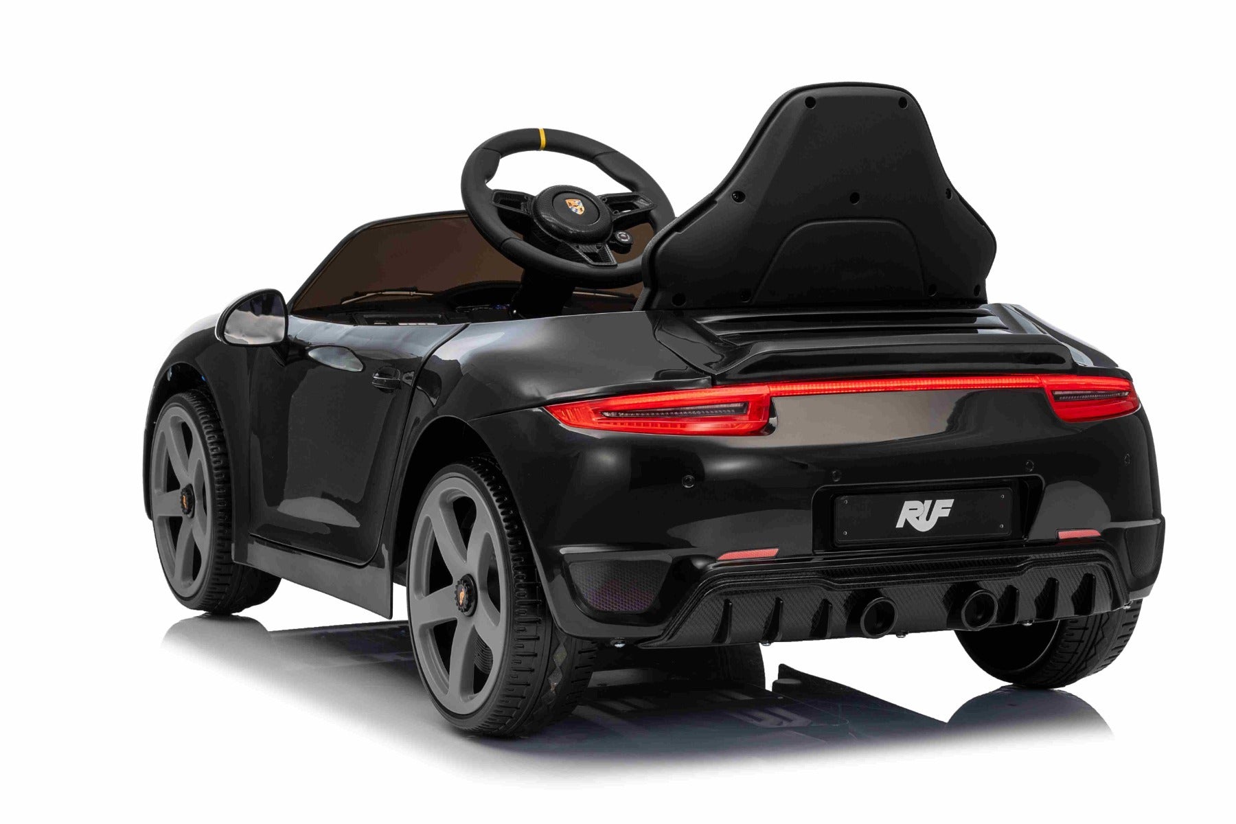 RUF GT 12V – Voiture électrique enfant | Noir