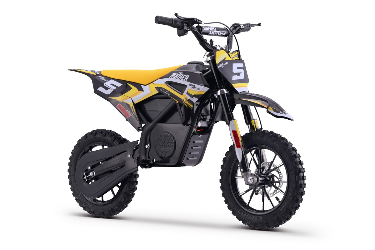 Panther 550 W – Moto électrique enfant | Jaune