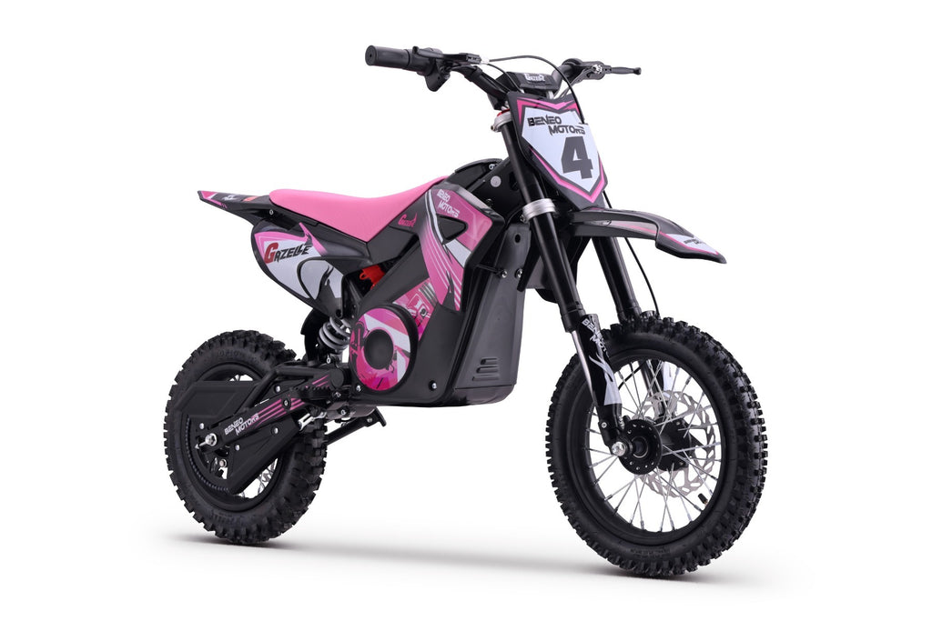 Gazelle 1000 W – Moto électrique enfant | Rose