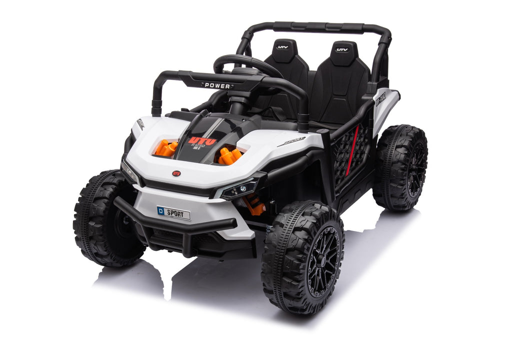 UTV 12V – Buggy électrique enfant | Blanc