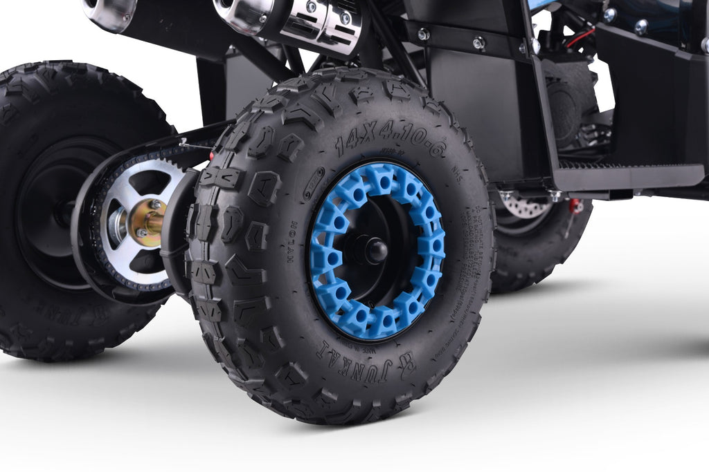 Escape 49 cm³ – Quad thermique enfant | Bleu