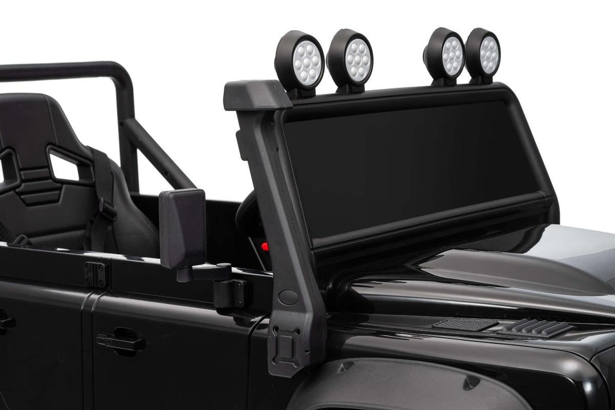 Land Rover Defender 110 SVX 12V – Voiture électrique enfant | Noir
