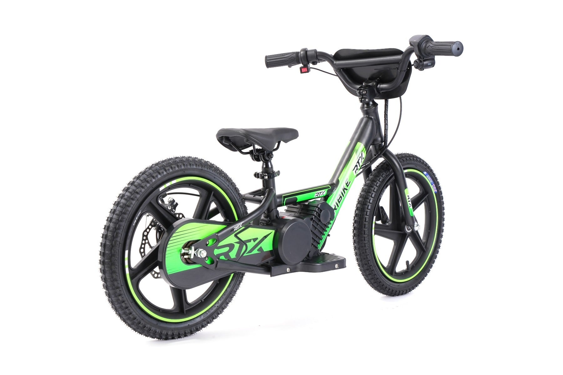 RIRIBIKE RTX6 16" 24V – Draisienne électrique enfant | Vert