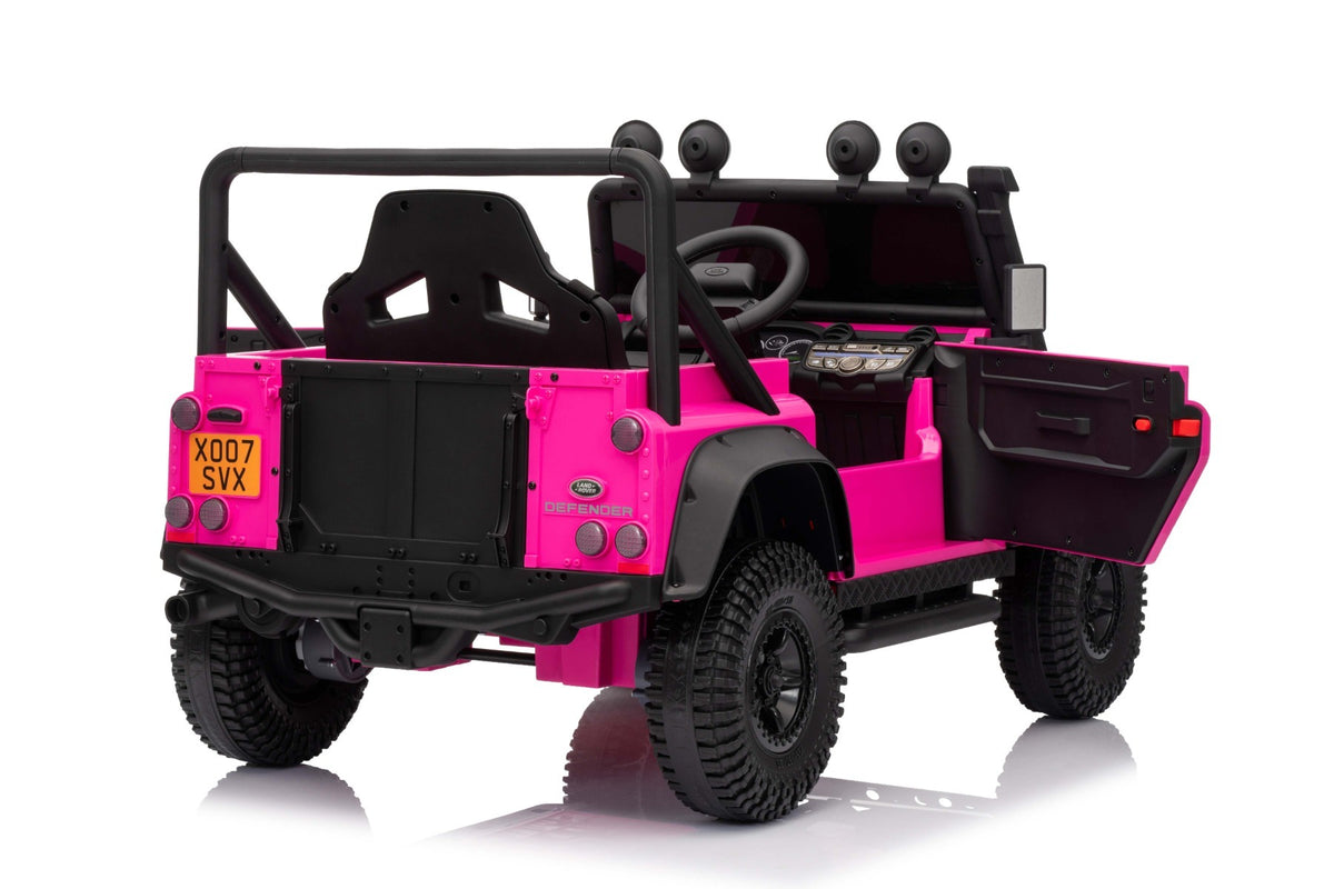 Land Rover Defender 110 SVX 12V – Voiture électrique enfant | Rose
