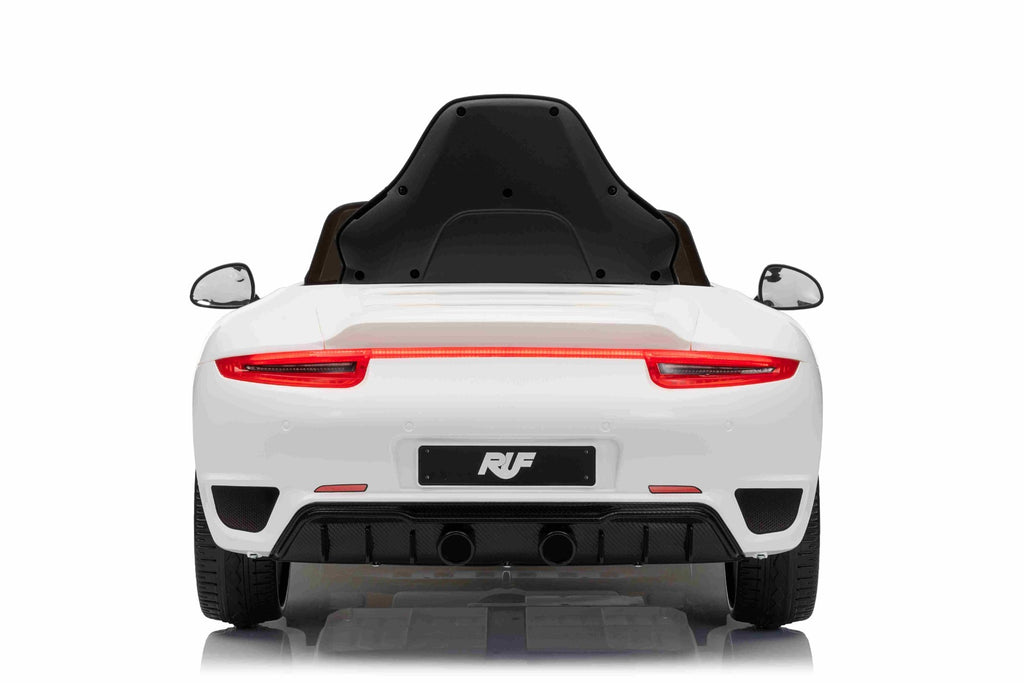 RUF GT 12V – Voiture électrique enfant | Blanc