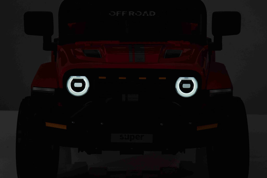 Offroad 12V – Voiture électrique enfant | Rouge