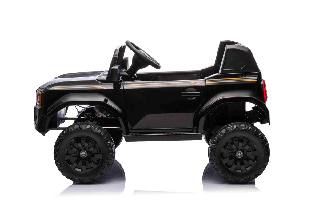 Toyota Land Cruiser 12V – Voiture électrique enfant | Noir