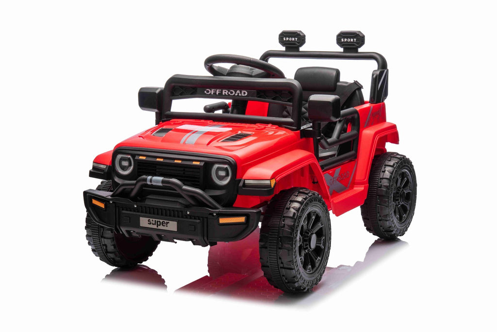 Offroad 12V – Voiture électrique enfant | Rouge
