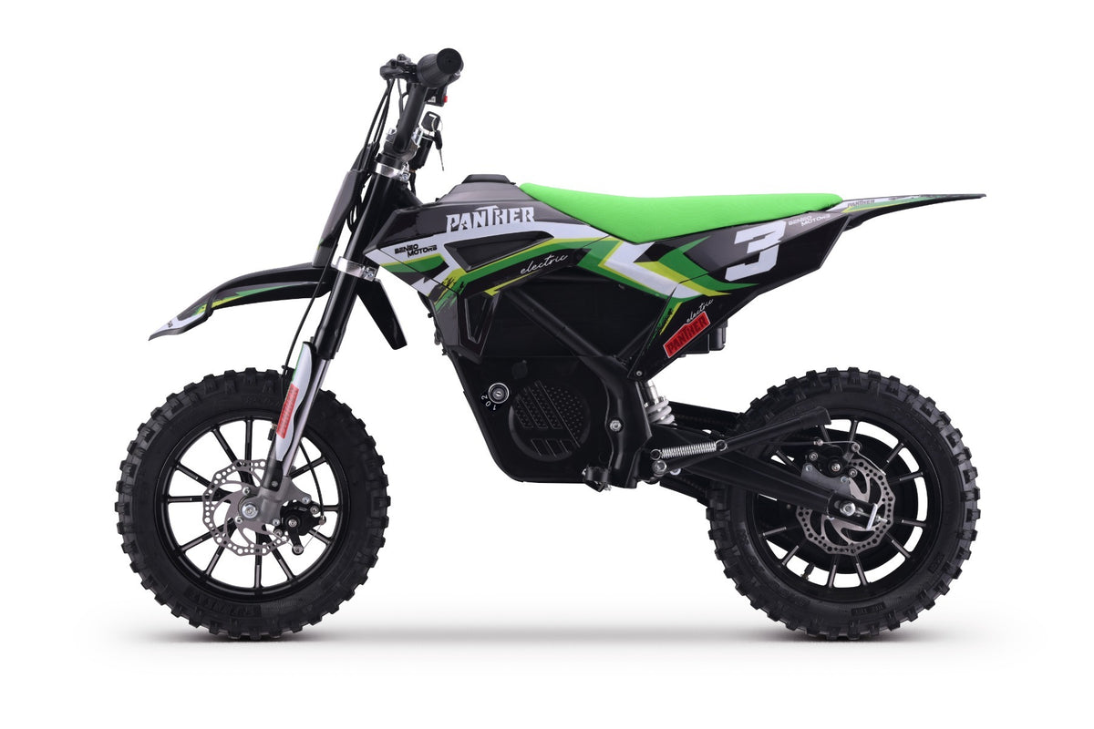 Panther 550 W – Moto électrique enfant | Vert