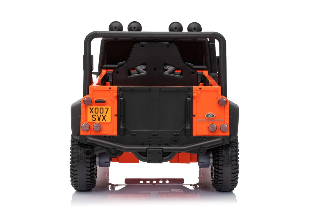 Land Rover Defender 110 SVX 12V – Voiture électrique enfant | Orange