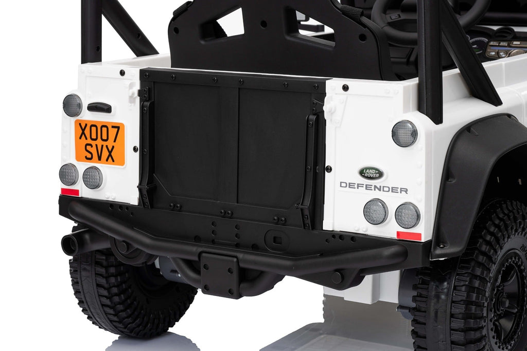 Land Rover Defender 110 SVX 12V – Voiture électrique enfant | Blanc