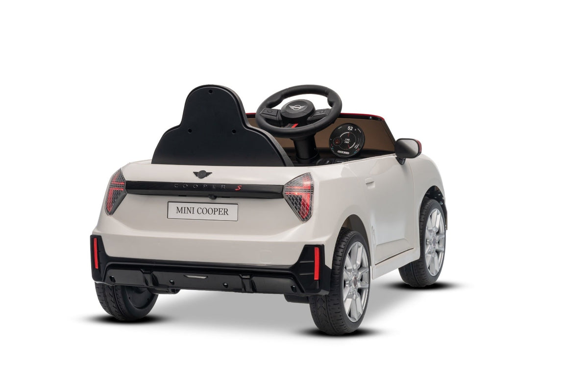 MINI Cooper 12V – Voiture électrique enfant | Blanc