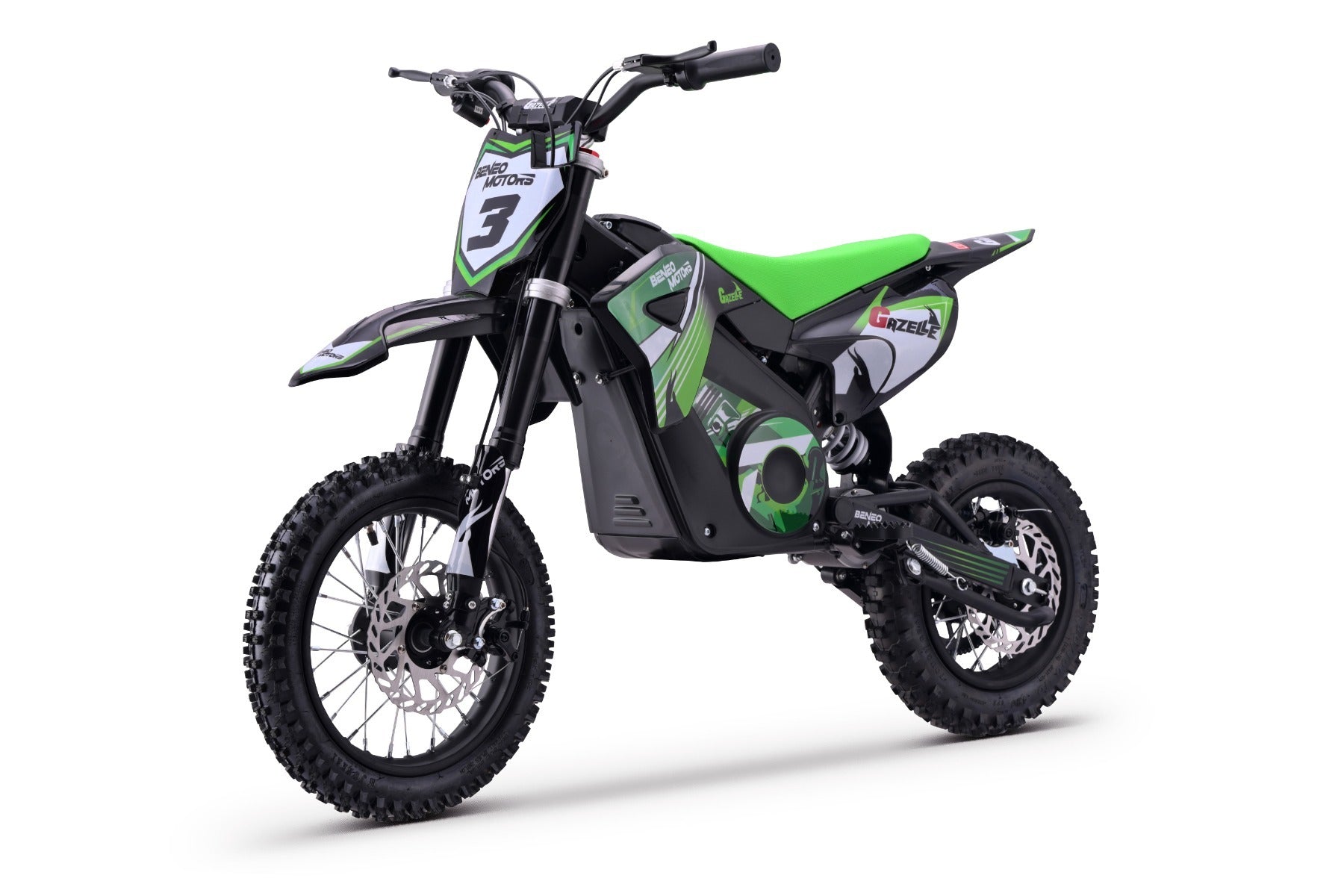 Gazelle 1000 W – Moto électrique enfant | Vert